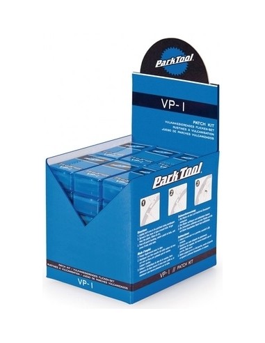 PATCHS VULCANISATION PARKTOOL SET DE PATCHS VULCAN
