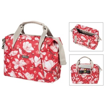 SAC ARR.BASIL MAGNOLIA A/REFLECHISSANT ROUGE IMPER