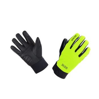 C5 GORE-TEX THERMO GANTS NEON YELLOW/BLACK