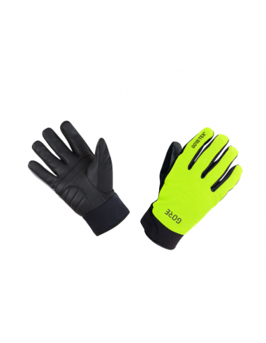 C5 GORE-TEX THERMO GANTS NEON YELLOW/BLACK