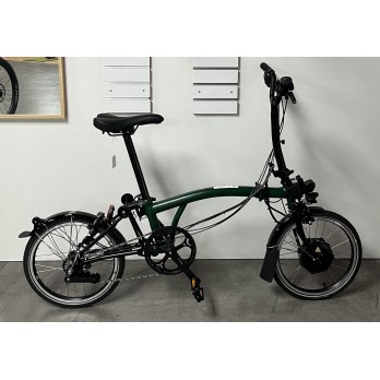 BROMPTON C-LINE ELECTRIC RACING GREEN