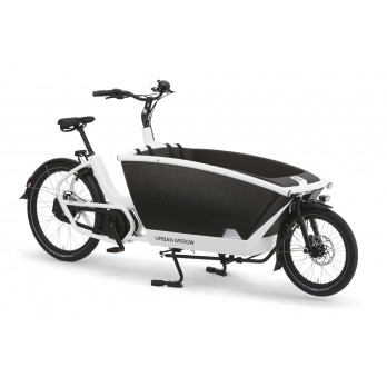 BIPORTEUR URBAN ARROW FAMILY CARGO BLANC 2